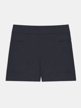 Theory Mini Utility Stretch Linen Shorts Size 8